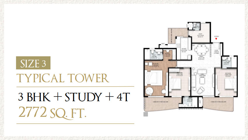 
NBCC Gaurs Centurian Park floor plan 