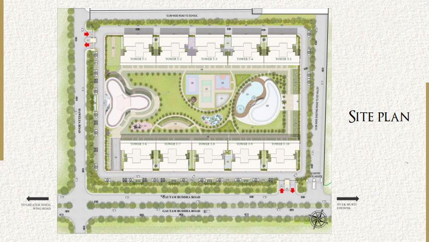 
NBCC Aspire Centurian Park floor plan 